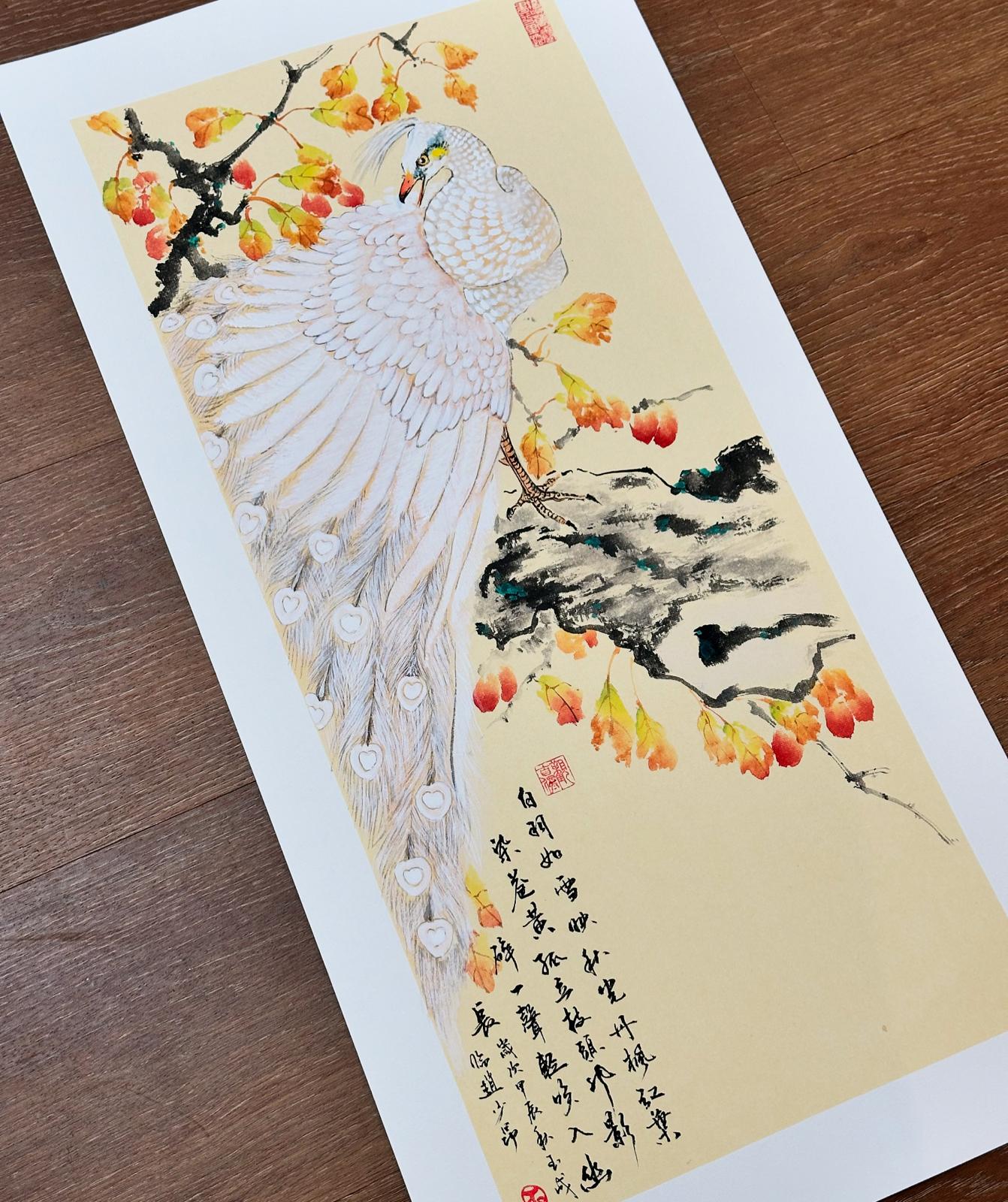 Chinese painting course - flower and birds