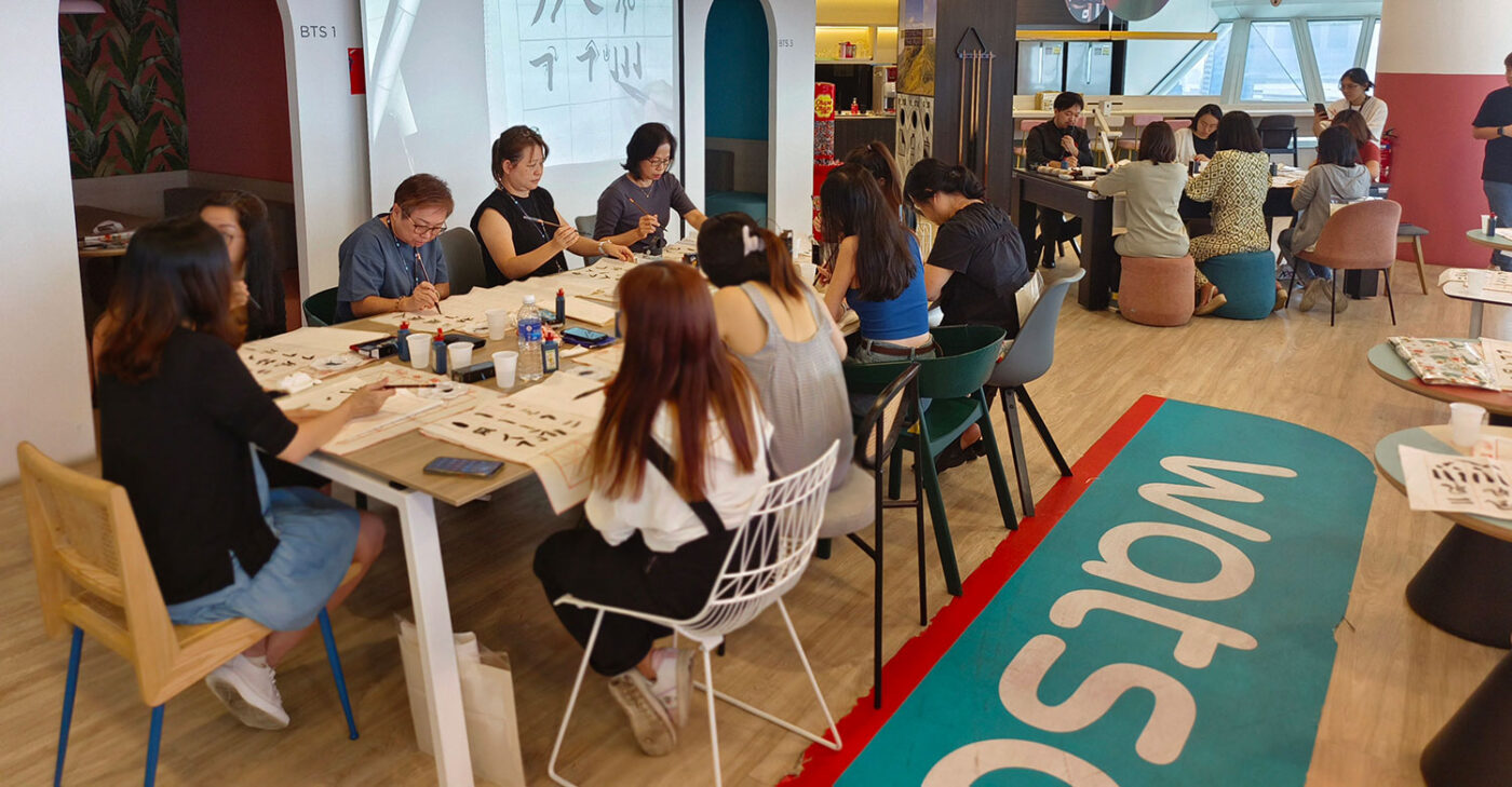 singapore corporate art events